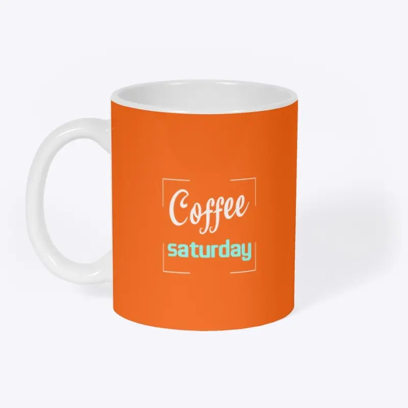 SATURDAY COFFEE MUG (MULTI)